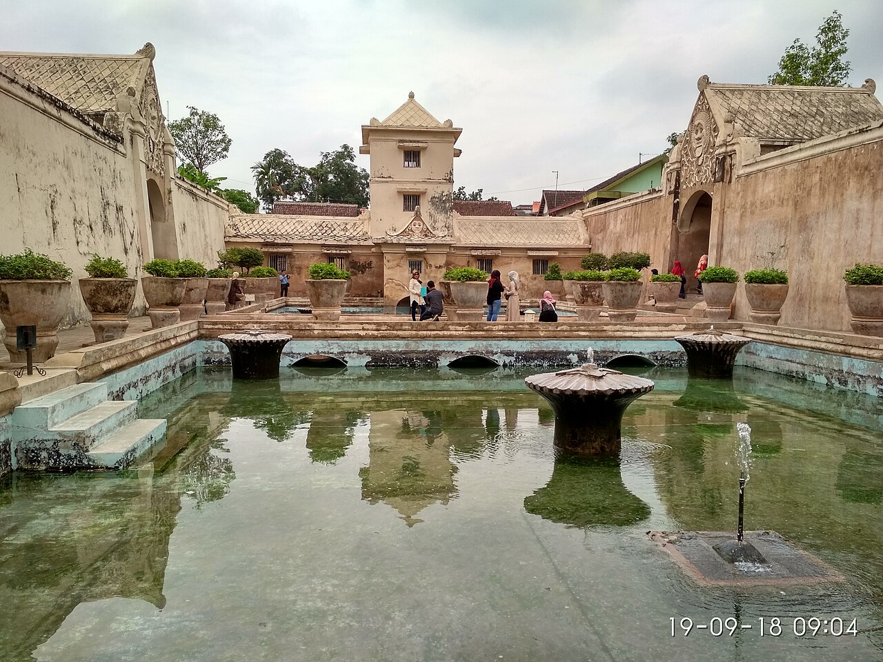 Taman Sari royal gardens in Yogyakarta